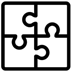 puzzle -small- complete icon image